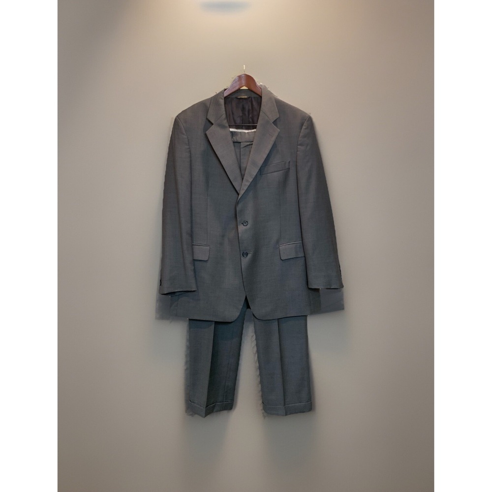 Alexander Julian Colours Men's Suit‎ 100% Pure New Wool 44R Coat 38x30 Pants
